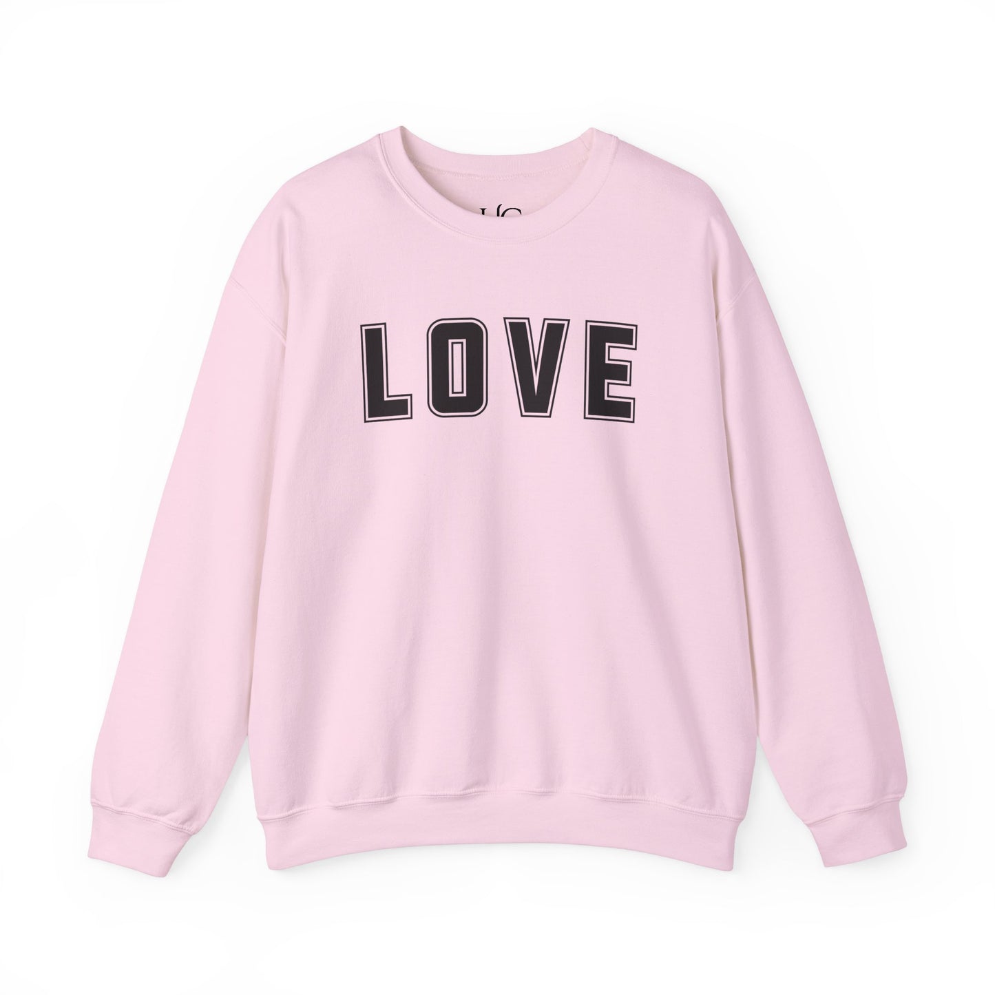 Love Unisex Sweatshirt - Bold Collegiate Font - Amazing Colors