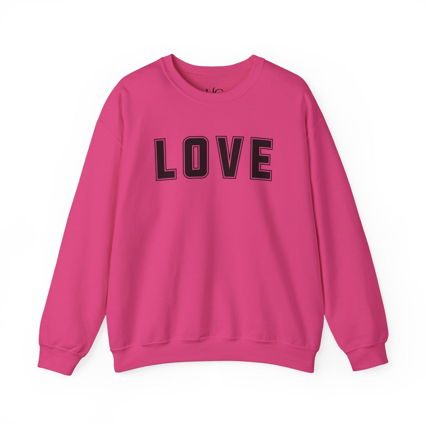 Love Unisex Sweatshirt - Bold Collegiate Font - Amazing Colors
