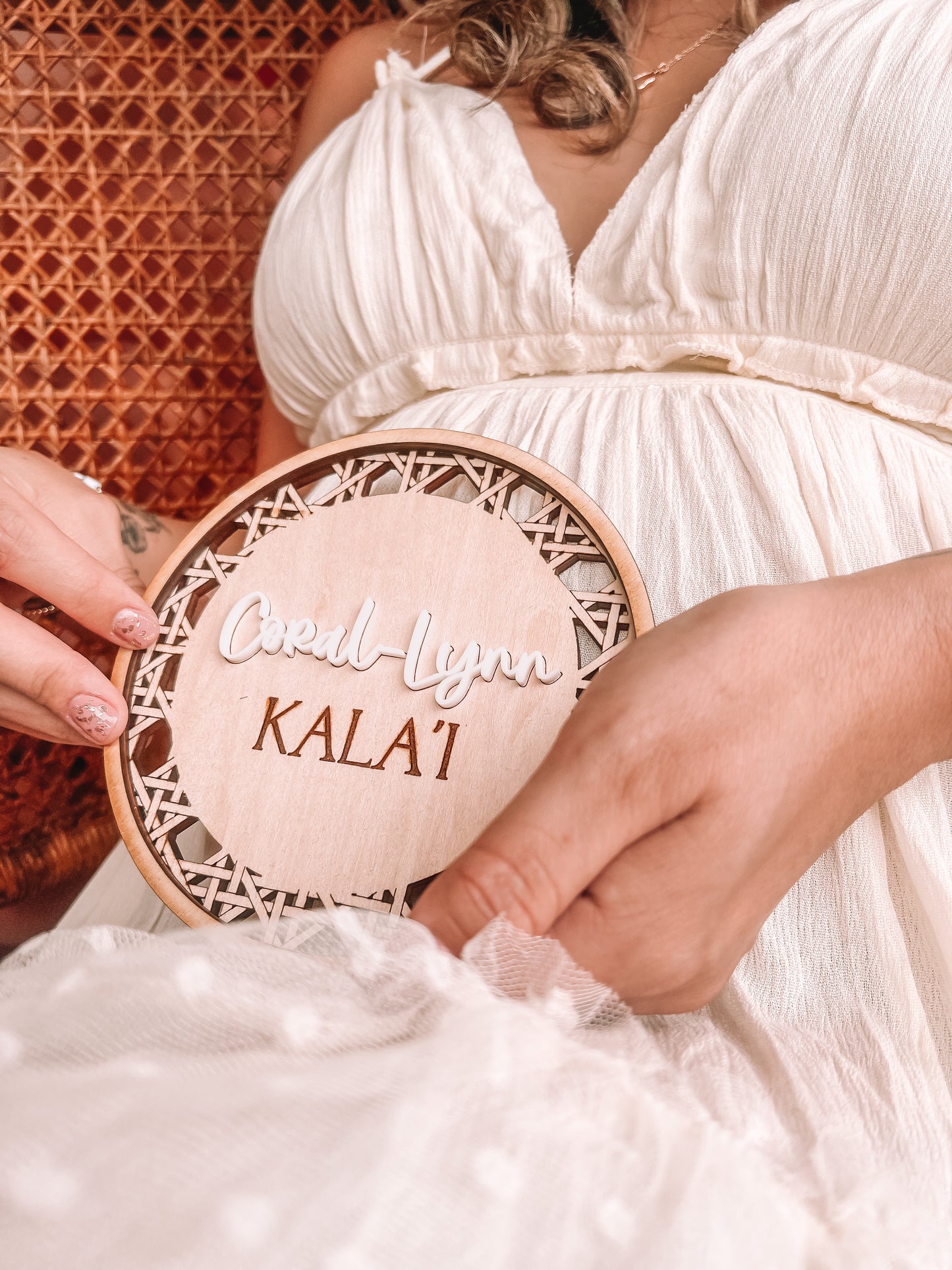 Rattan Inspired Milestone Set