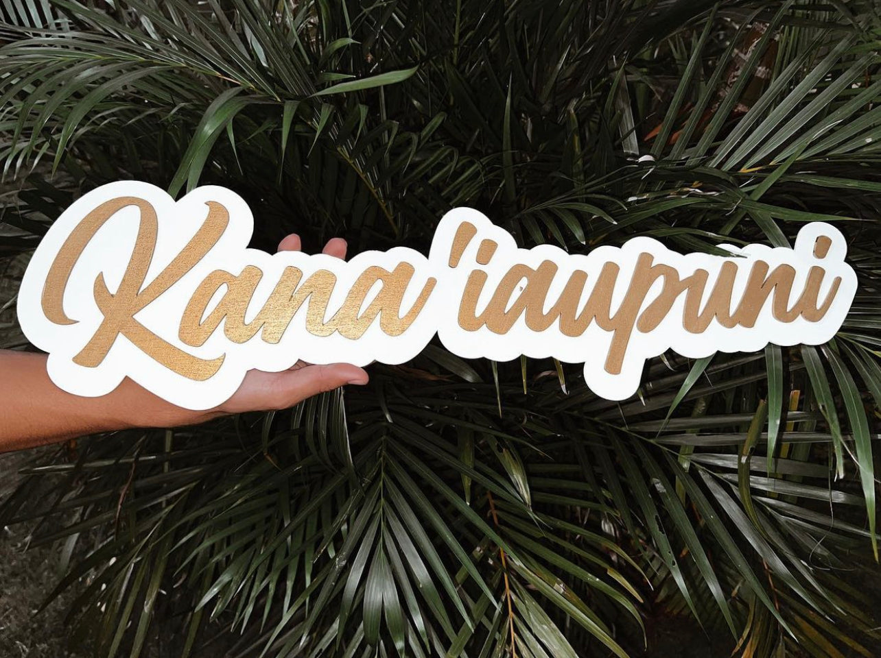 Double Layer Name Cutout